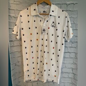 NWT Gashouse Golf bombs away shirt. Small